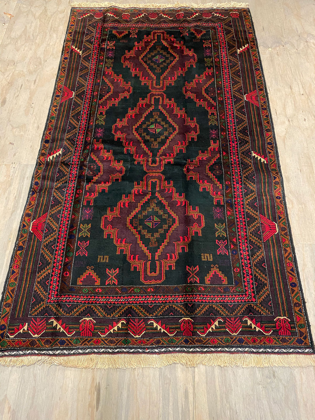 2.1x1.2M Persian Balouchi Rug - RugMaster