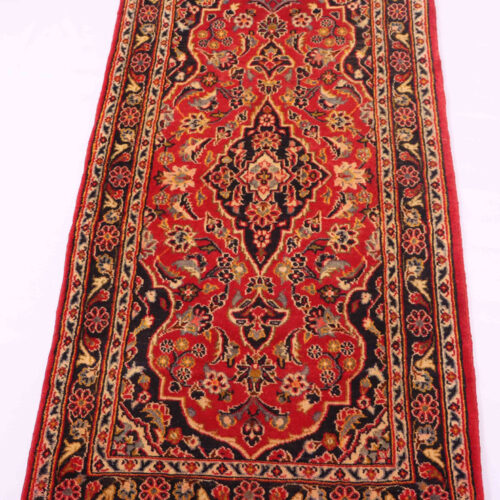 Vintage Persian Kashan Rug