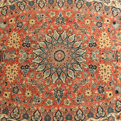 Antique Kashan Rug