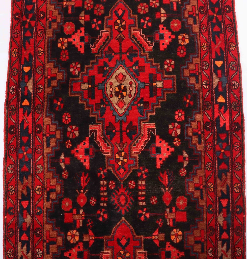 5.2M Tribal Nahavand Persian Runner - RugMaster