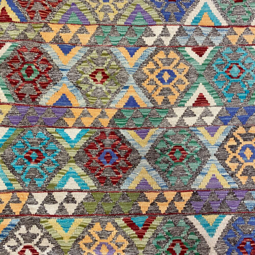 Boho Maymana Afghan Kilim