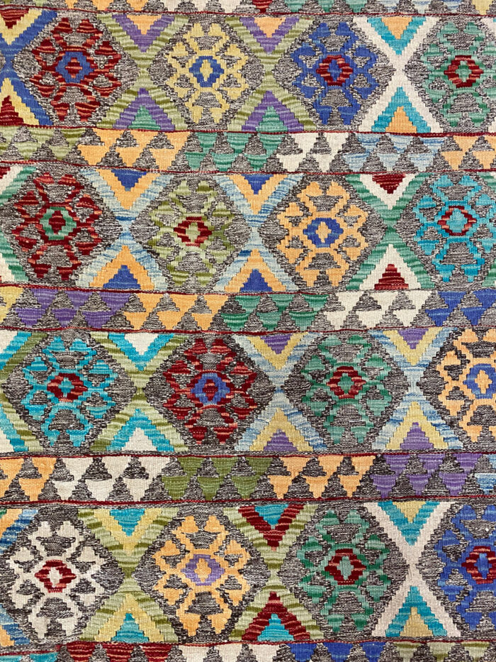 Boho Maymana Afghan Kilim