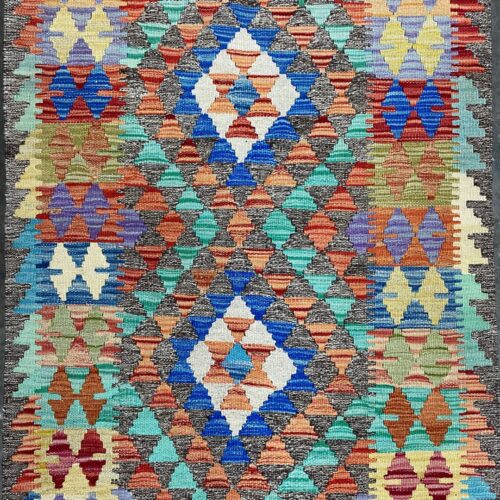 handmade maymana kilim