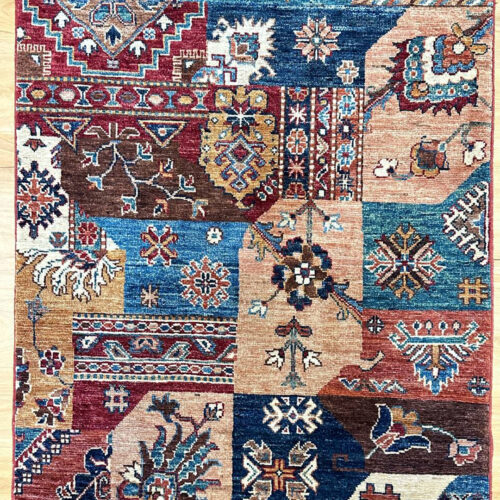 kazak rug patch work